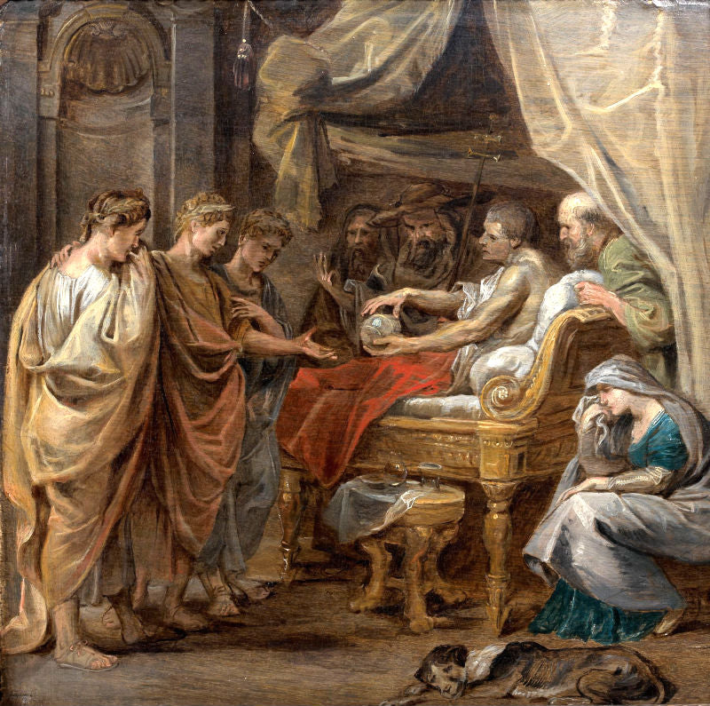 La mort de Constantin le Grand - Peter Paul Rubens