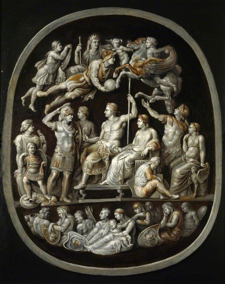 L'« Apothéose de Germanicus » : copie d'après un camée antique (la « Gemma Tiberiana ») - Peter Paul Rubens