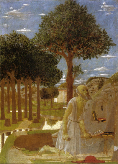 Saint Jérôme pénitent - Piero della Francesca - Alpha Reproduction