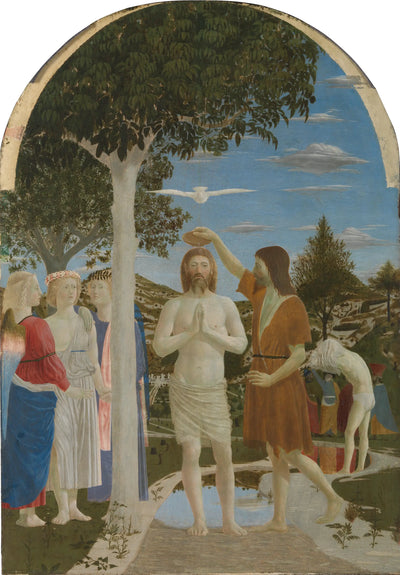 Le Baptême du Christ - Piero della Francesca - Alpha Reproduction