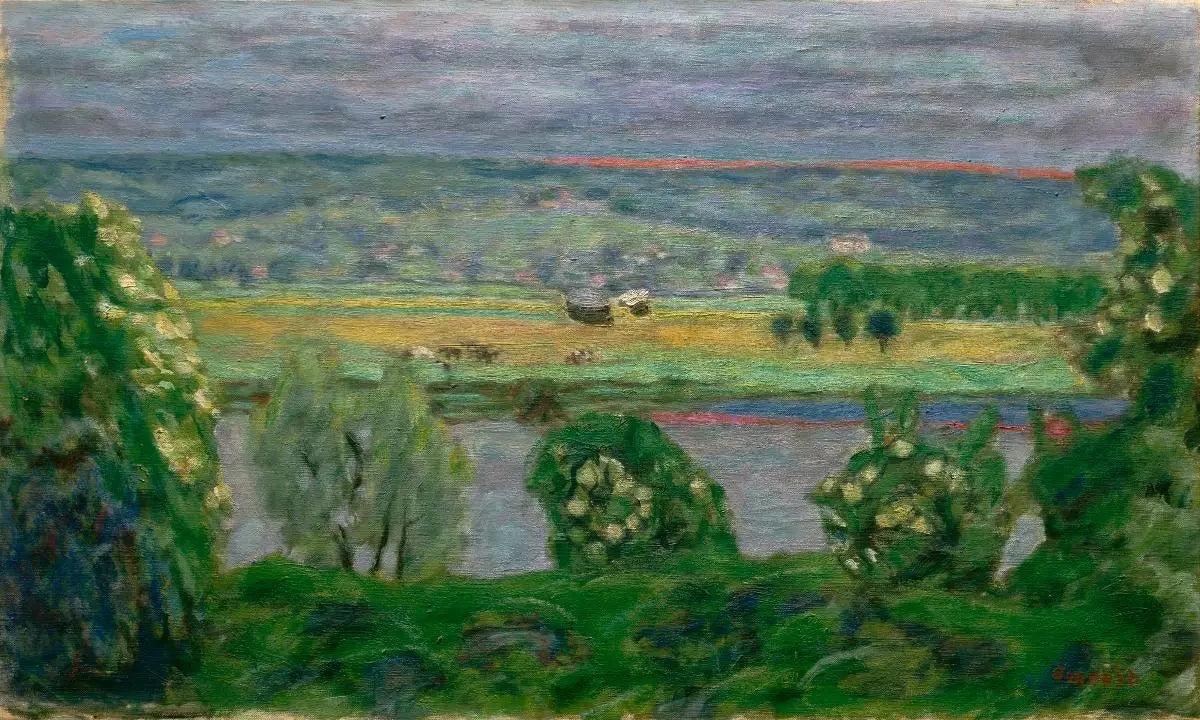 Reproduction du tableau « Paysage d'orage - Pierre Bonnard » par Alpha Reproduction en peinture à l’huile