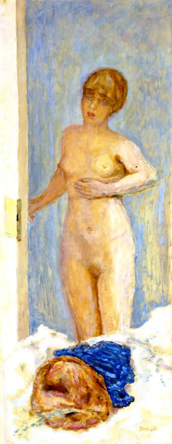 Reproduction du tableau « Nu à la toque - Pierre Bonnard » par Alpha Reproduction en peinture à l’huile