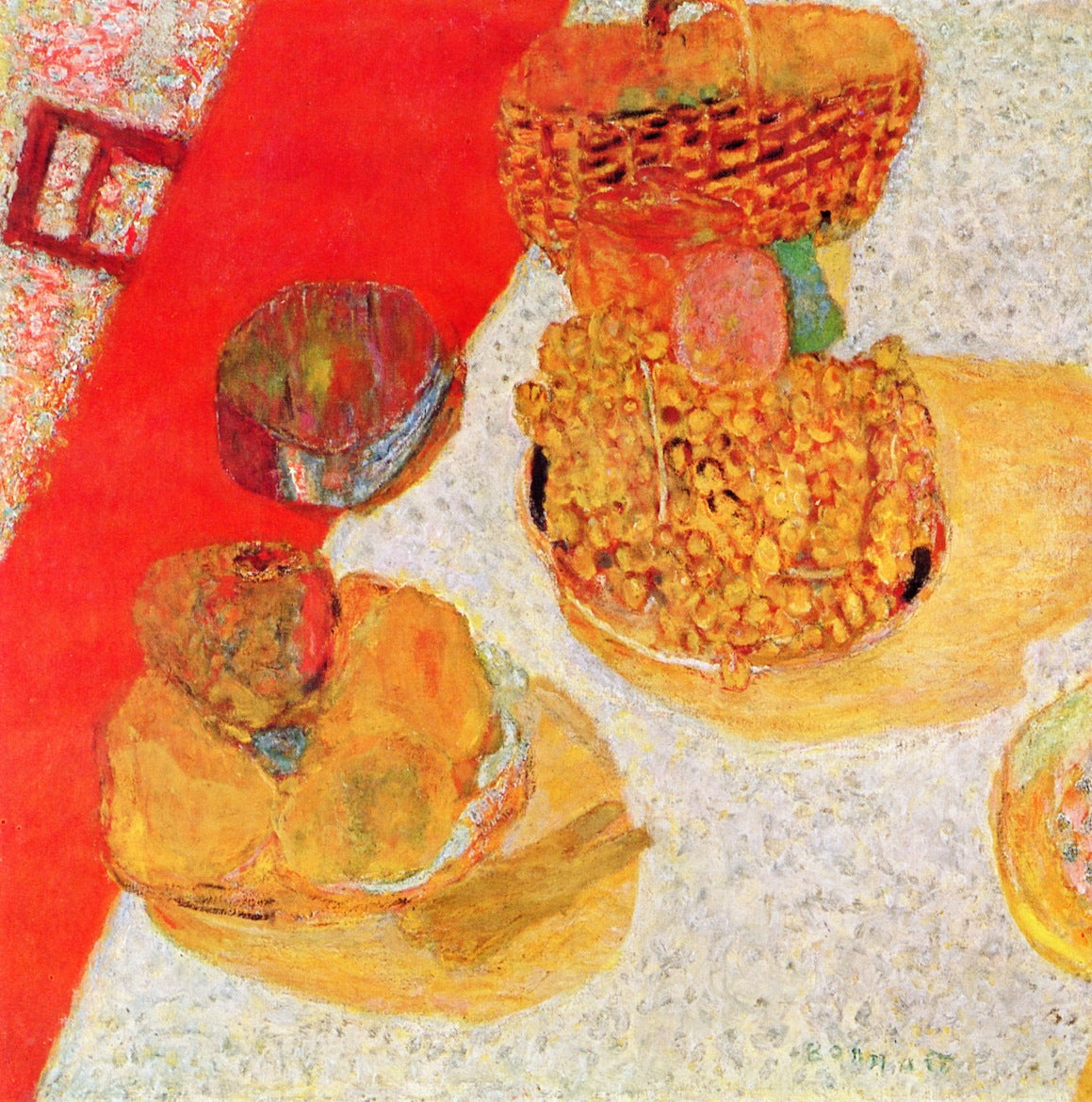 Reproduction du tableau « Coin de table - Pierre Bonnard » par Alpha Reproduction en peinture à l’huile