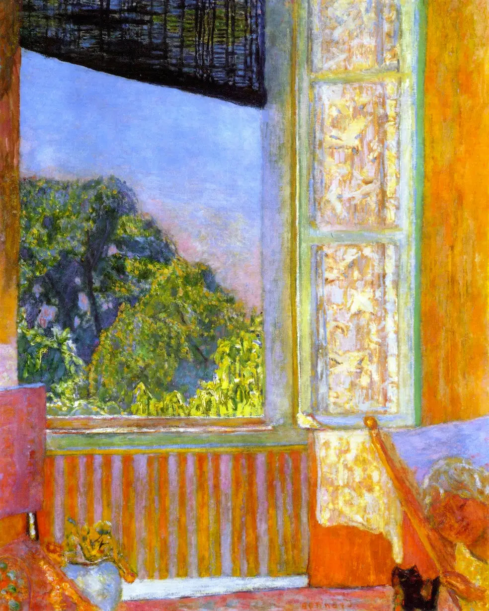 Reproduction du tableau « La fenêtre ouverte - Pierre Bonnard » par Alpha Reproduction en peinture à l’huile