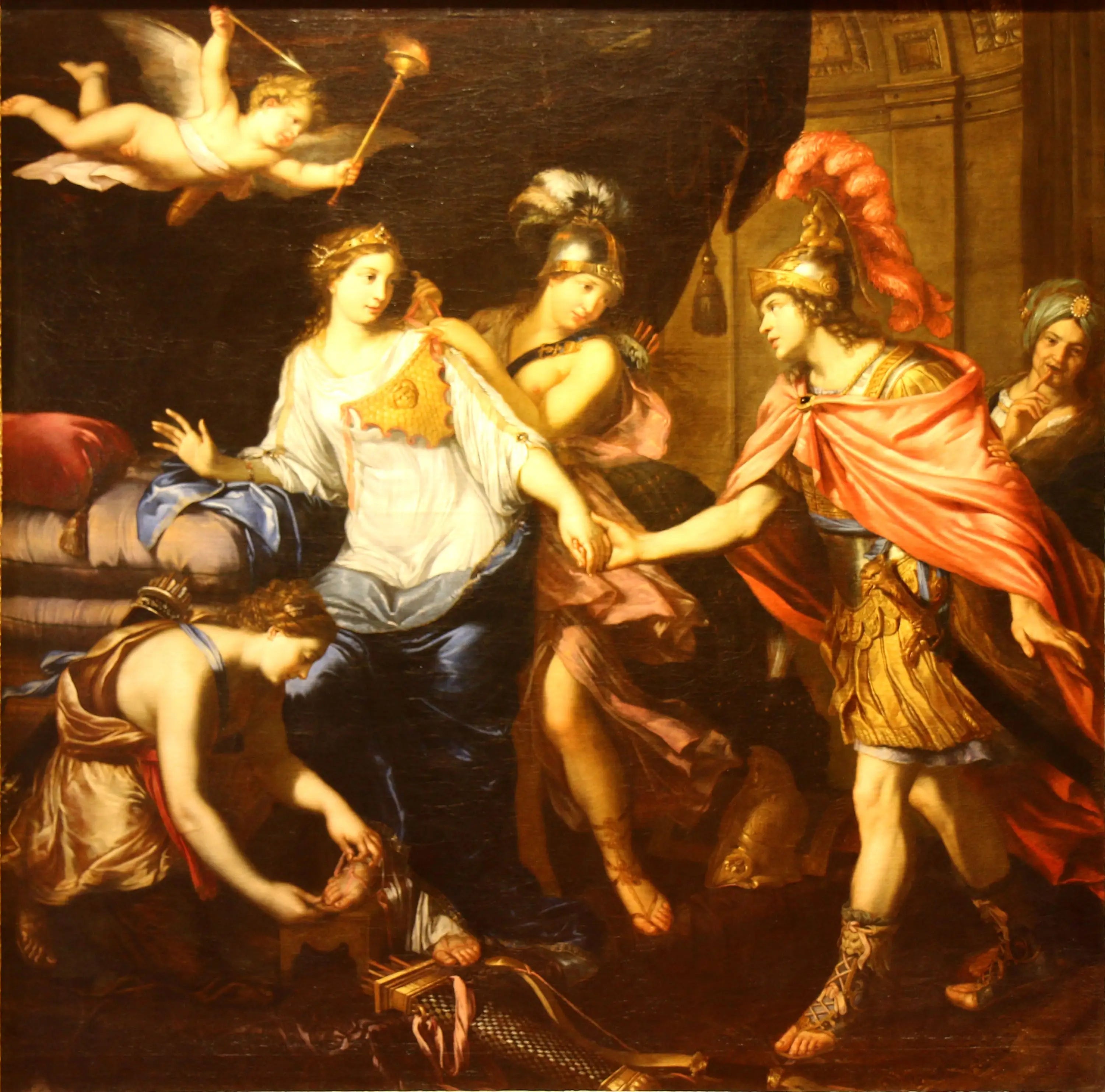 La rencontre d’Alexandre avec les Amazones - Pierre Mignard - Alpha Reproduction