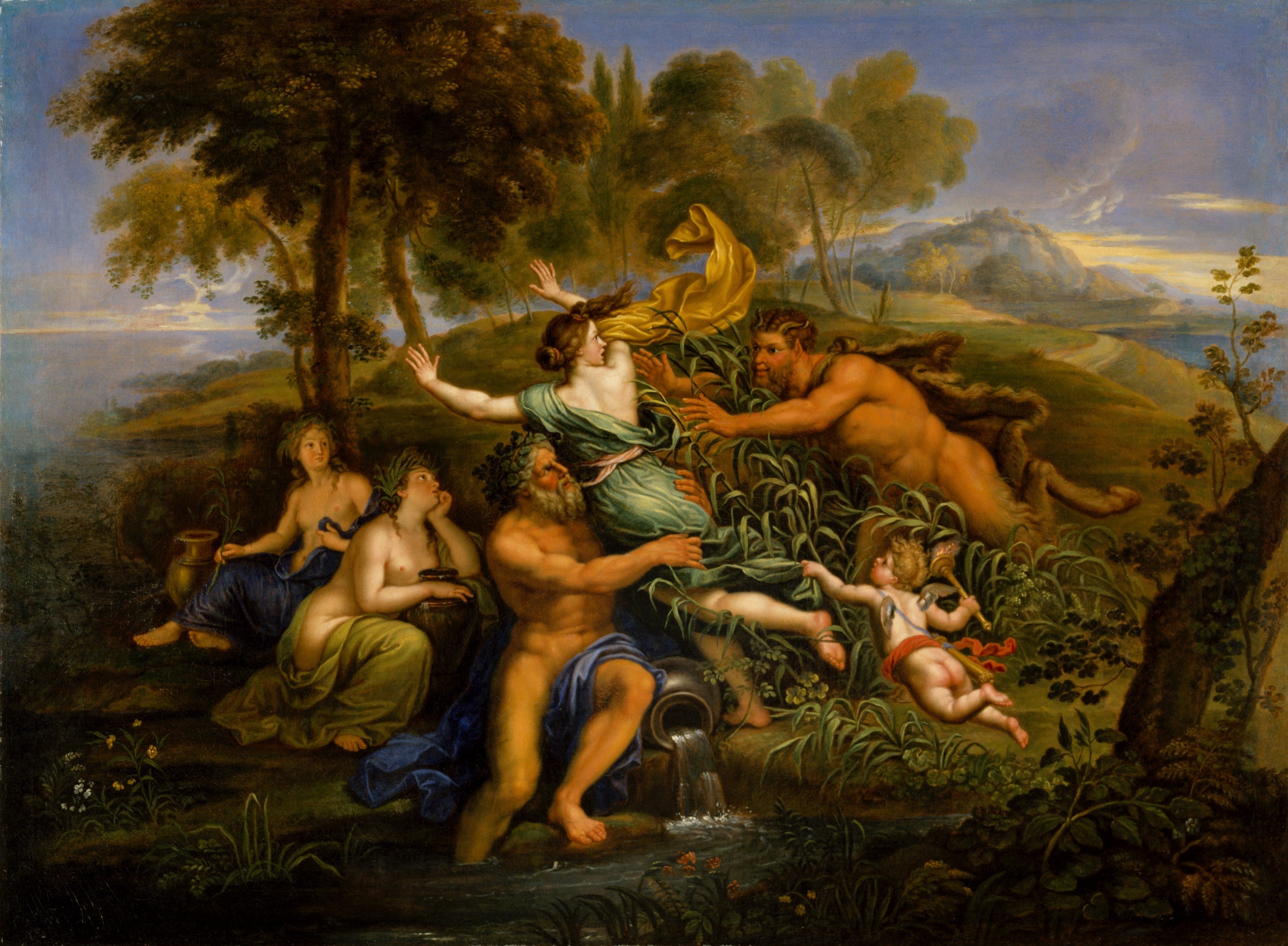 Pan et Syrinx - Pierre Mignard