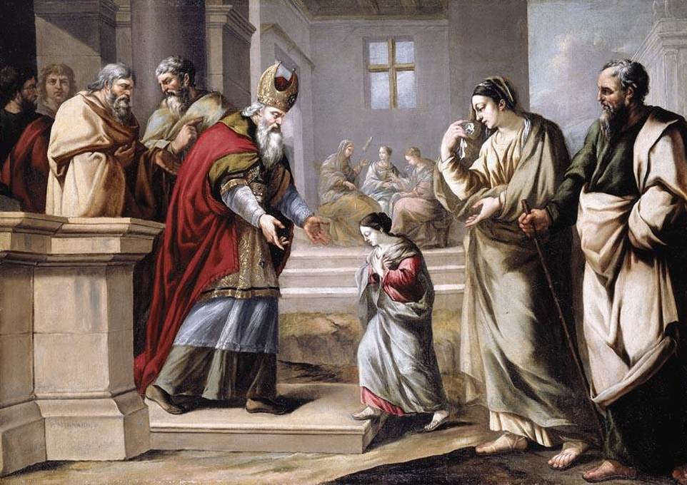 La Présentation de la Vierge au Temple - Pierre Mignard