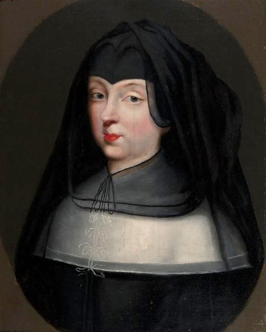 Portrait dit de Mademoiselle de La Vallière - Pierre Mignard