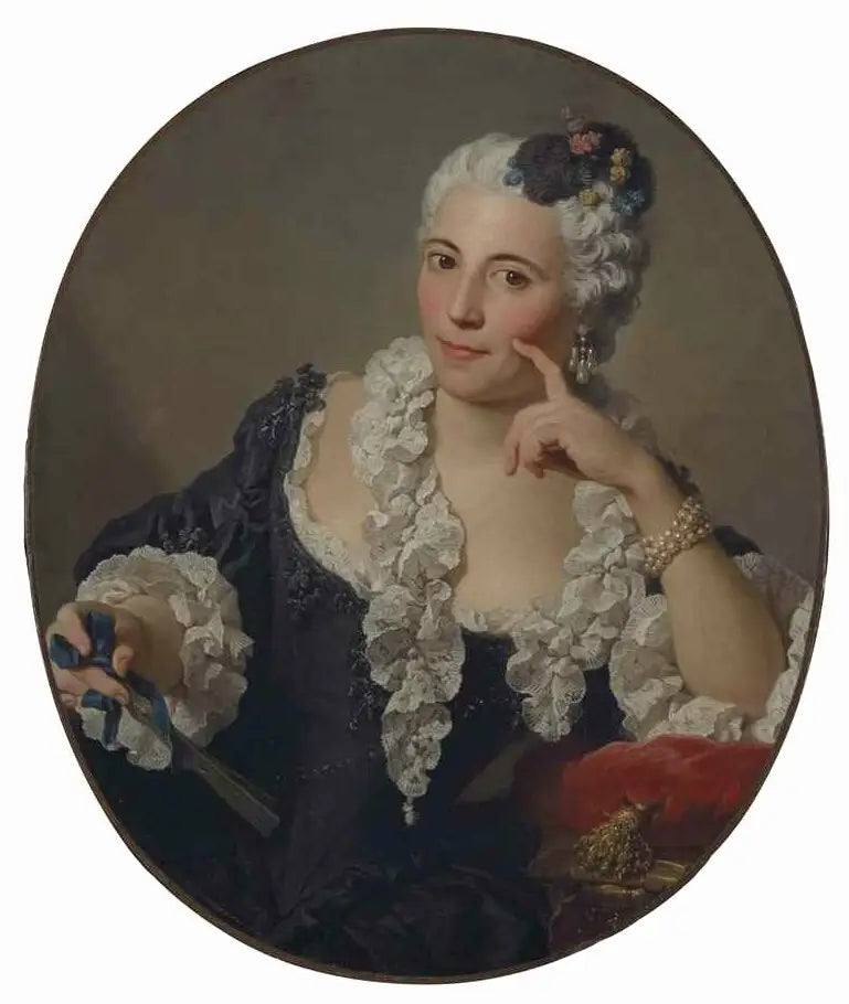 Portrait d’Anne-Marie Zina Durant de Lironcourt - Pierre Subleyras - Alpha Reproduction
