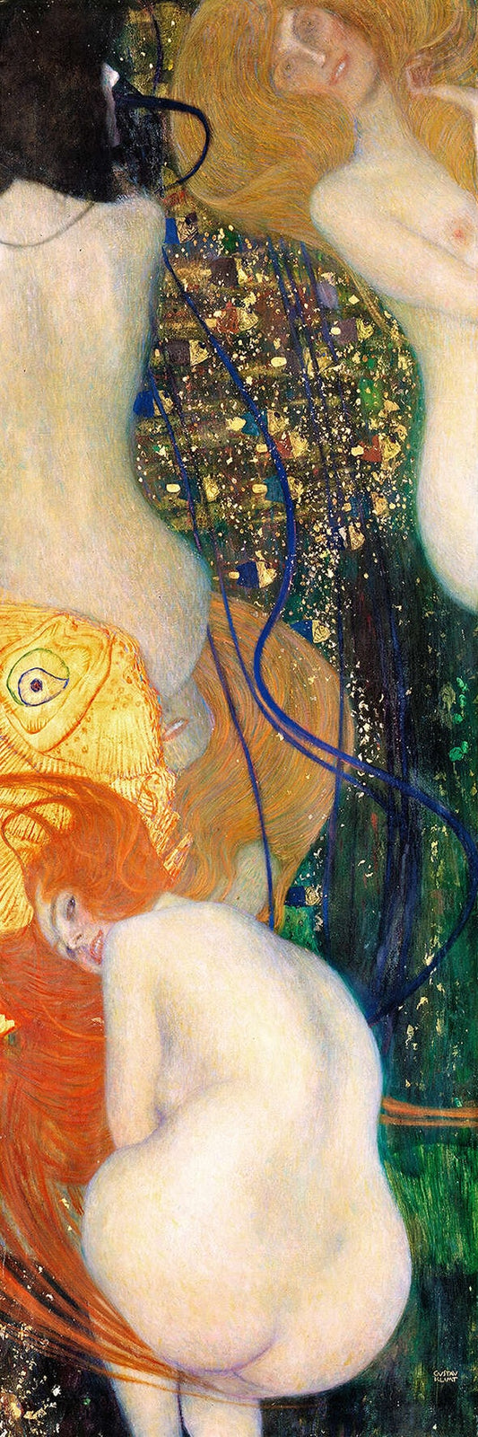 🐠 سمكة ذهبية – غوستاف كليمت (حوالي 1901-1902)