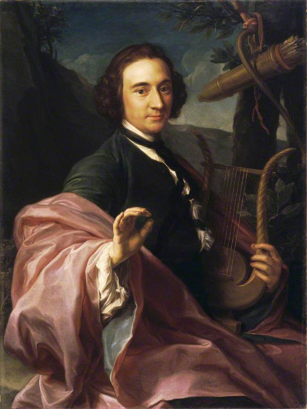 القس أوتريك فيثيرستونهاو (1717/18-1788) في دور أبولون - بومبيو باتوني