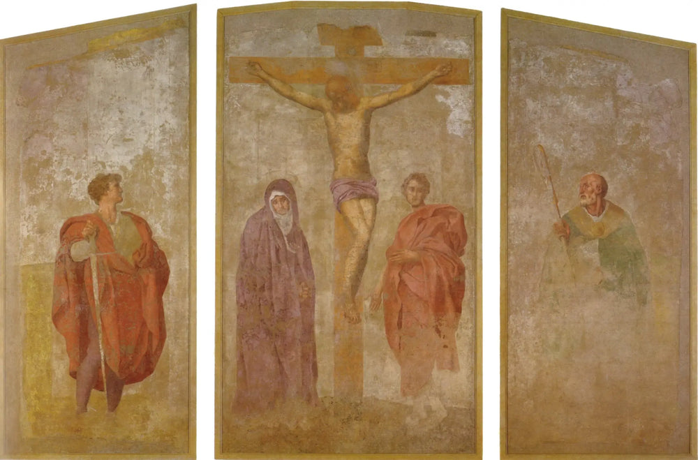 Tryptique de la crucifixion du Christ - Pontormo - Alpha Reproduction