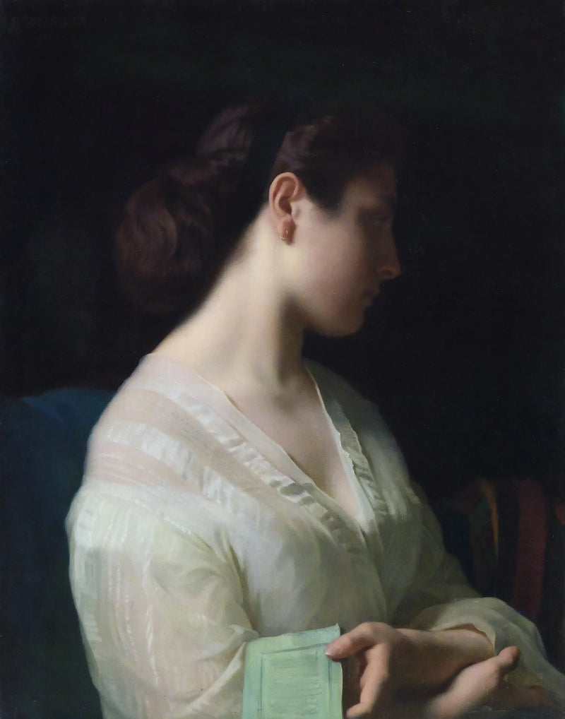 بورتريه لفتاة صغيرة - هيبوليت فلاندرين