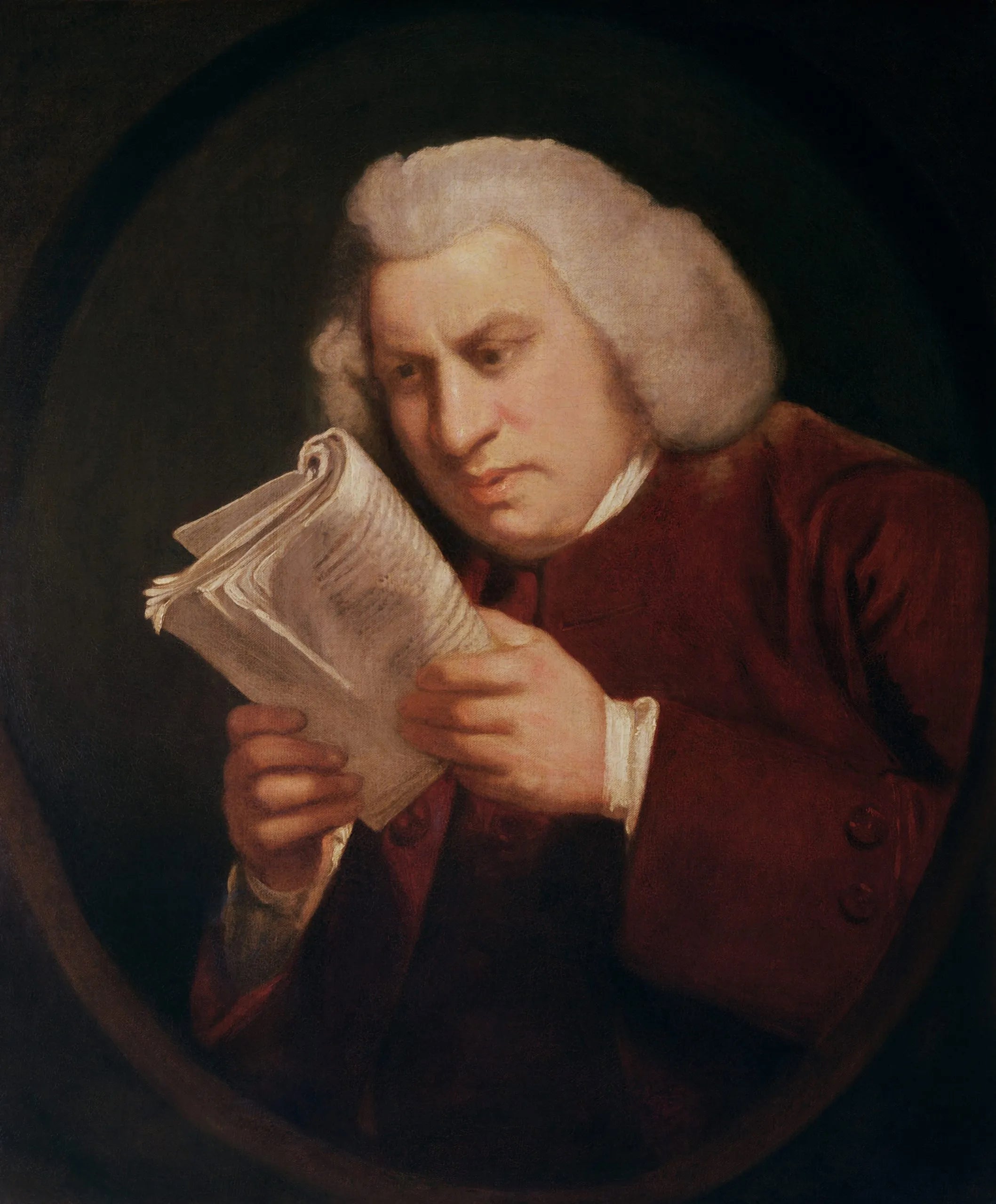 Portrait de Samuel Johnson - Joshua Reynolds