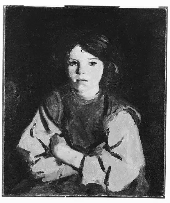 Portrait d’une fille - Robert Henri - Alpha Reproduction