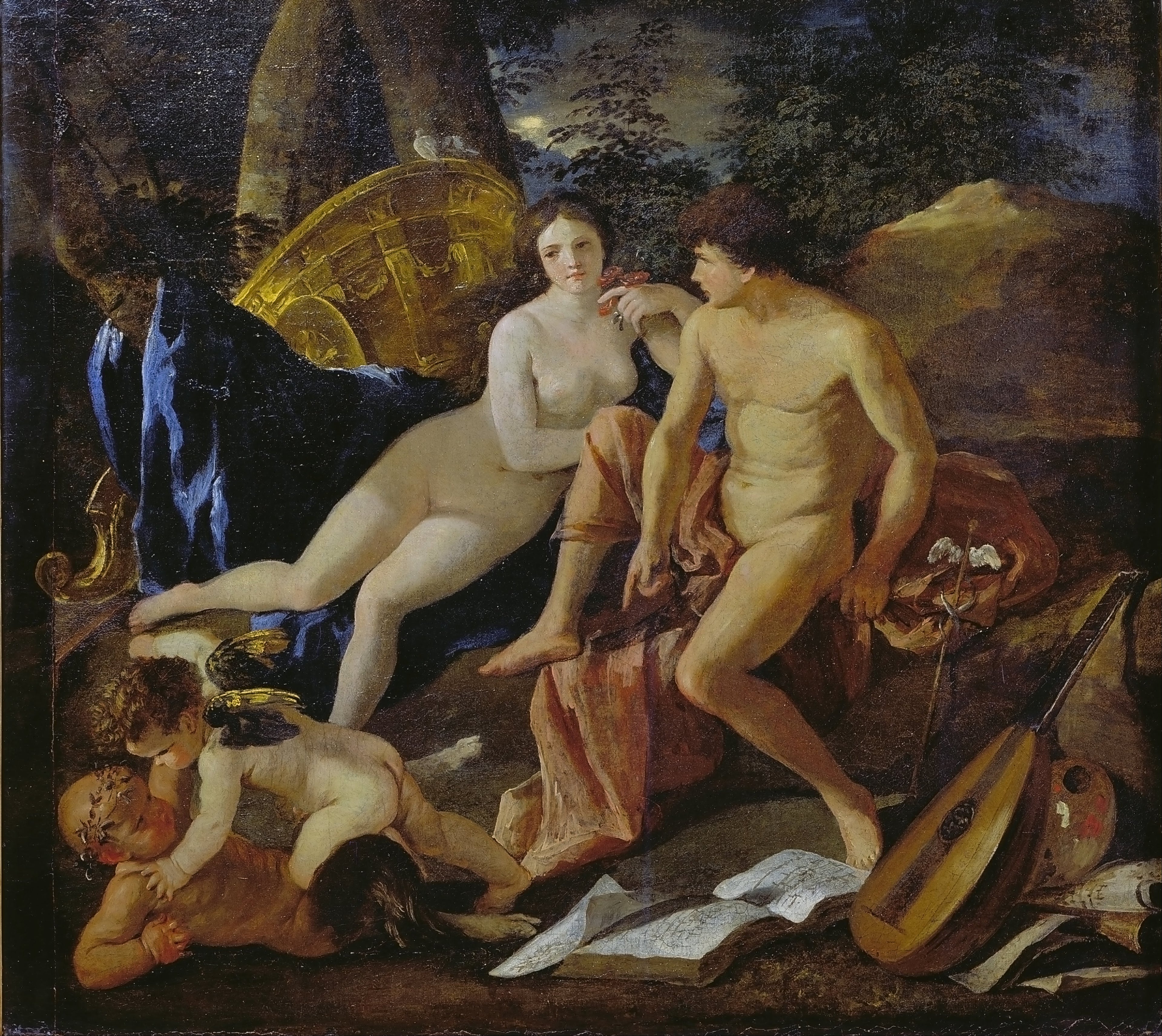 Vénus et Mercure - Nicolas Poussin