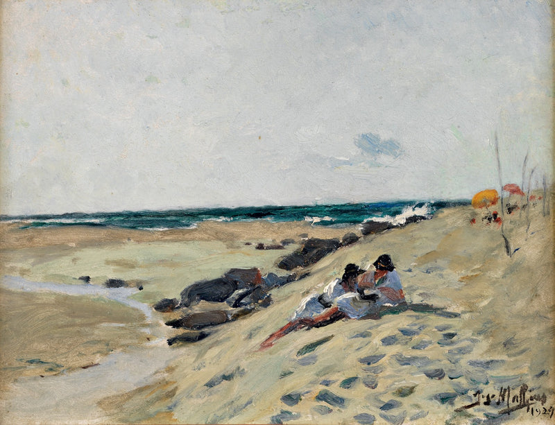 La Plage des Pommes - José Malhoa