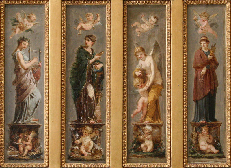 Les Arts, la Richesse, les Plaisirs et la Philosophie - Pierre-Paul Prud'hon