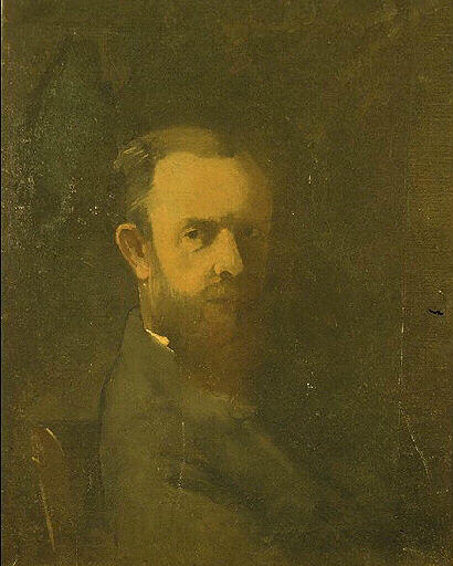 Autoportrait en buste - Odilon Redon