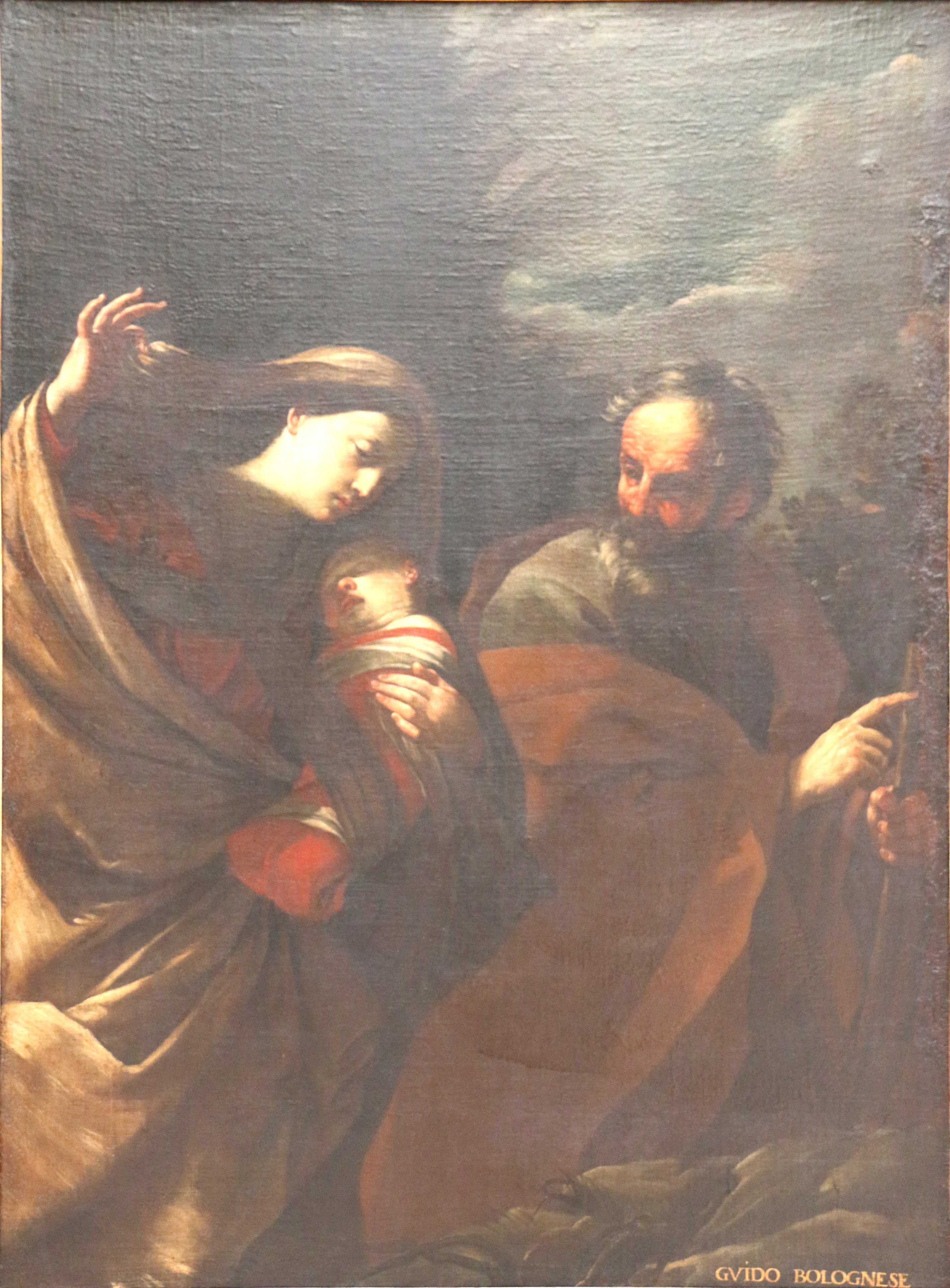 La fuite en Egypte - Guido Reni