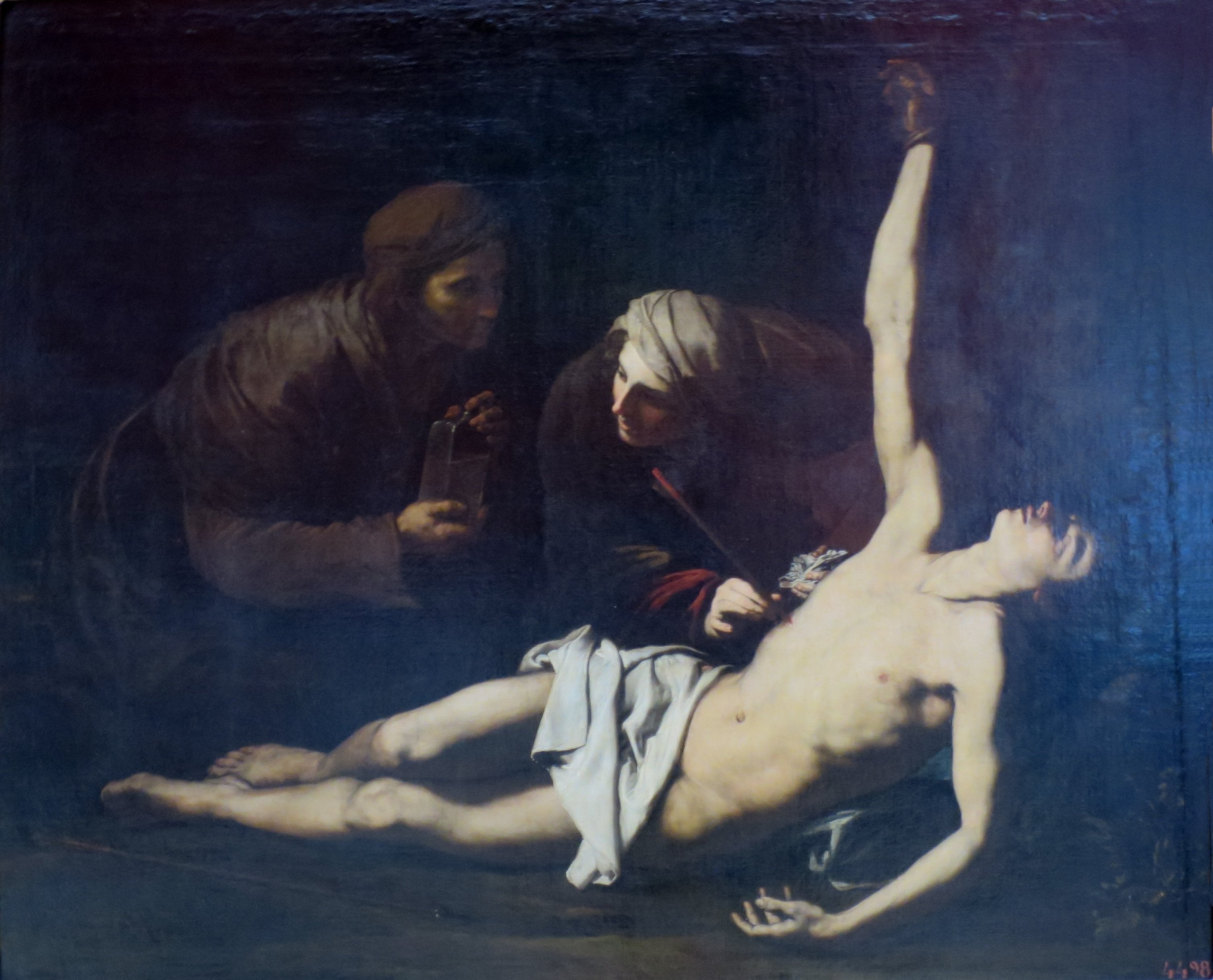 Saint Sébastien guéri par sainte Irène - Jusepe de Ribera - Alpha Reproduction