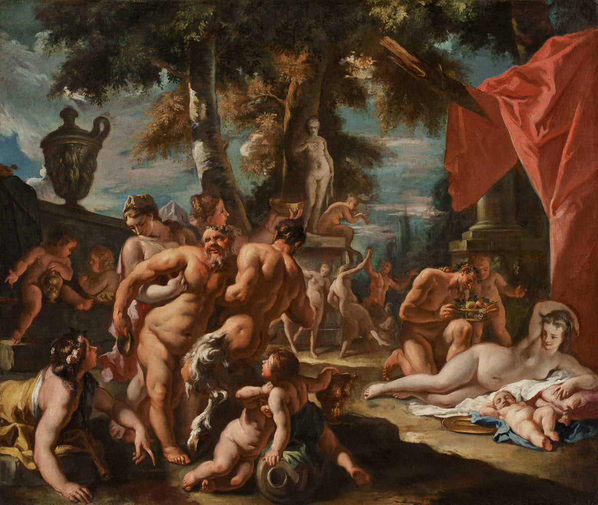 Fête de Silène - Sebastiano Ricci - Alpha Reproduction