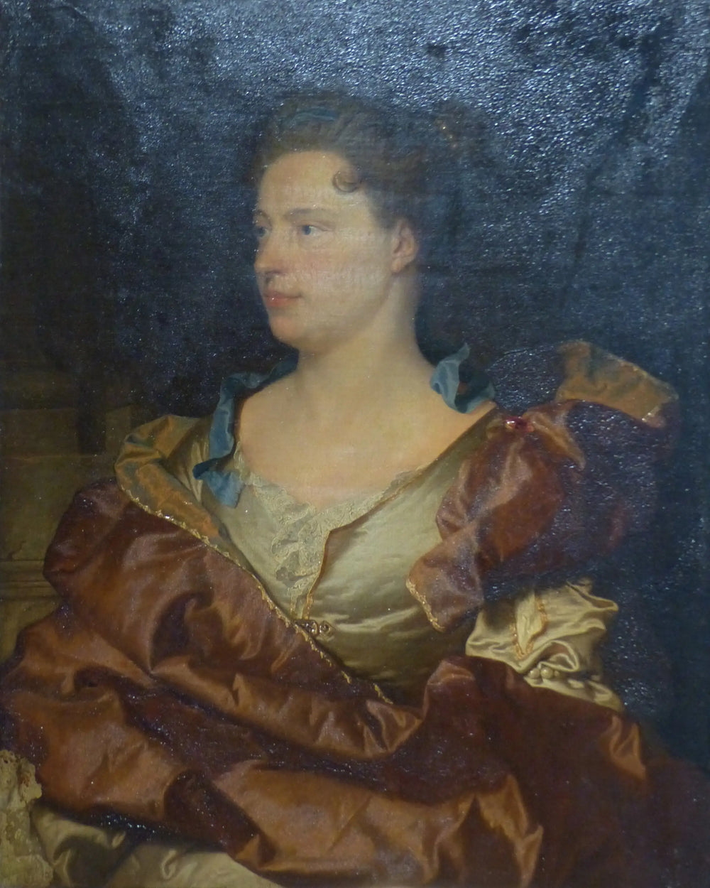 Portrait de la femme de l’artiste Elizabeth de Gouix - Hyacinthe Rigaud - Alpha Reproduction