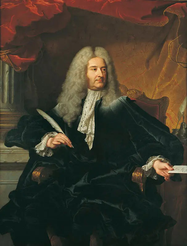 Portrait de Michel Robert Le Peletier des Forts - Hyacinthe Rigaud - Alpha Reproduction