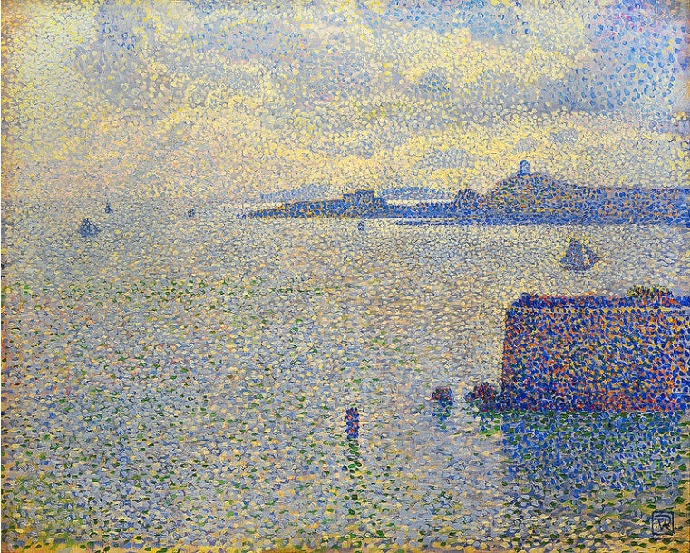 Voiliers et estuaire - Théo van Rysselberghe - Alpha Reproduction