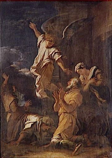 La Révélation de Raphaël - Salvator Rosa