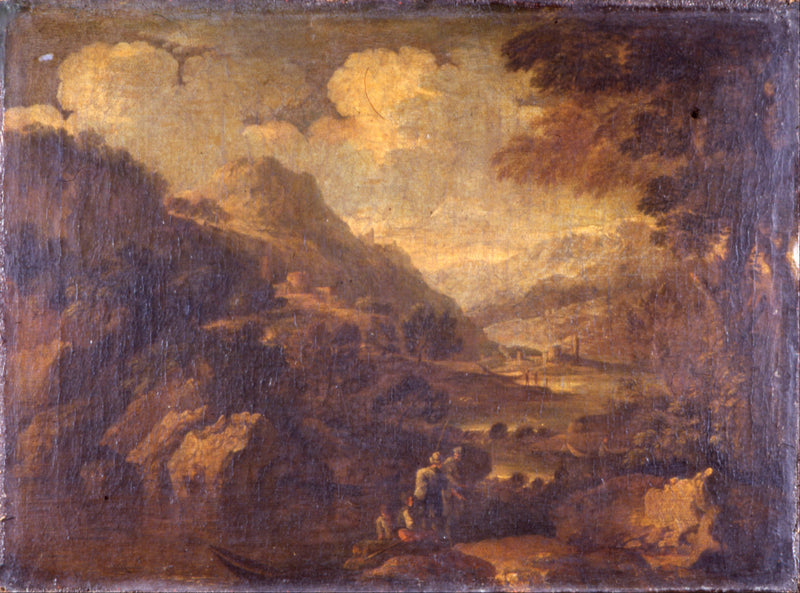 Paysage montagneux - Salvator Rosa