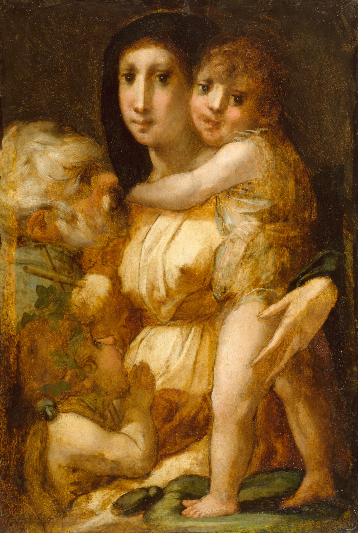 La Sainte Famille avec l’enfant saint Jean Baptiste - Rosso Fiorentino - Alpha Reproduction