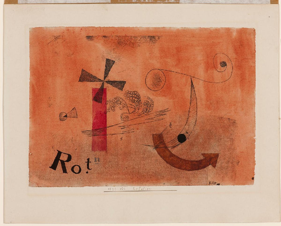 Rotation, 1923 - Paul Klee