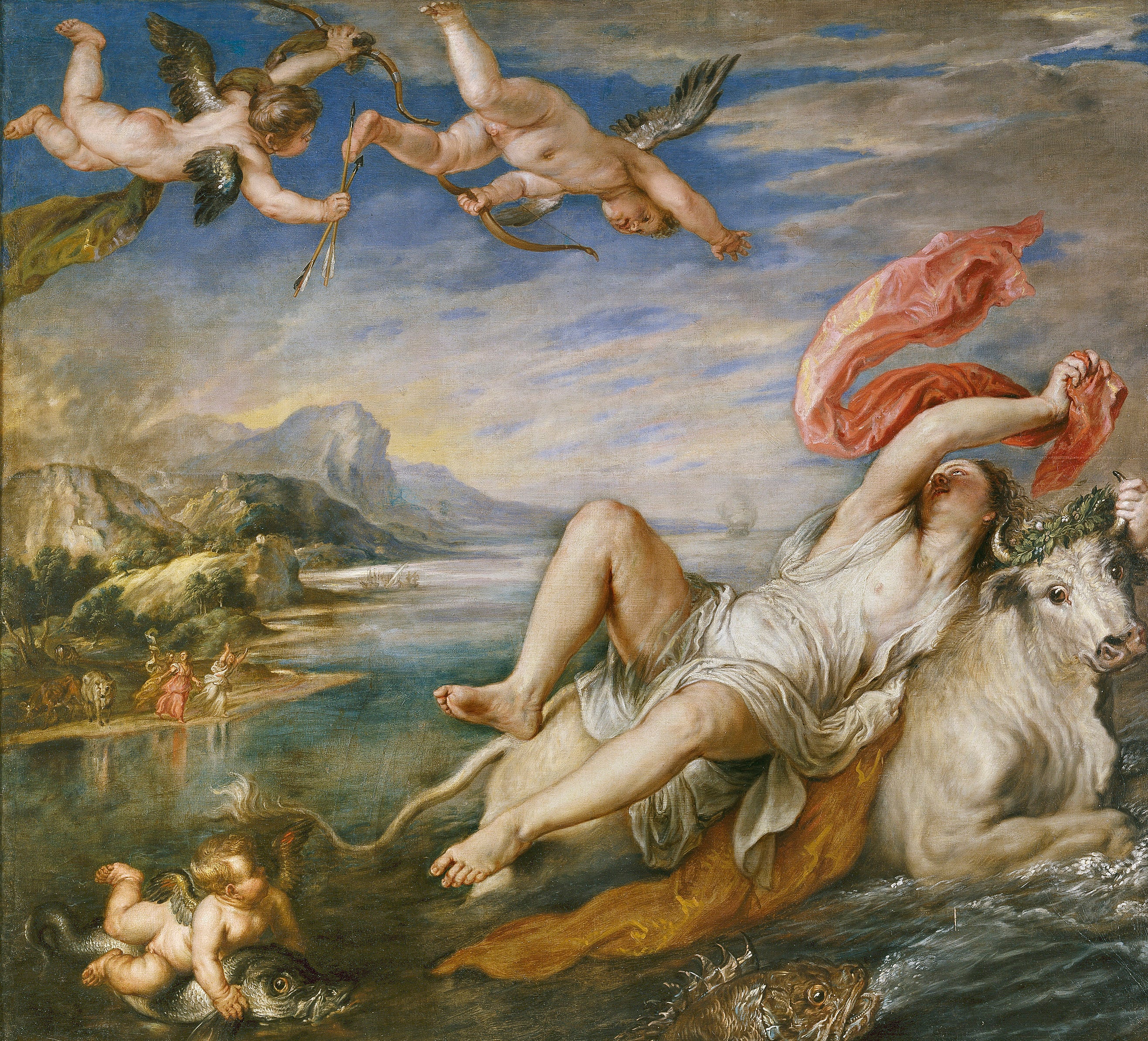 L'Enlèvement d'Europe - Peter Paul Rubens