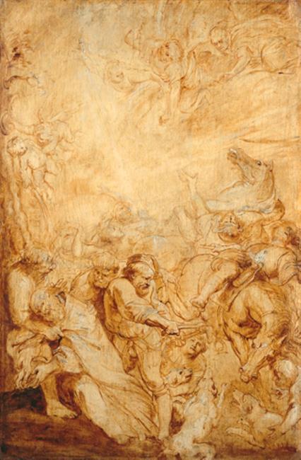 Le Martyre de saint Livin (étude) - Peter Paul Rubens