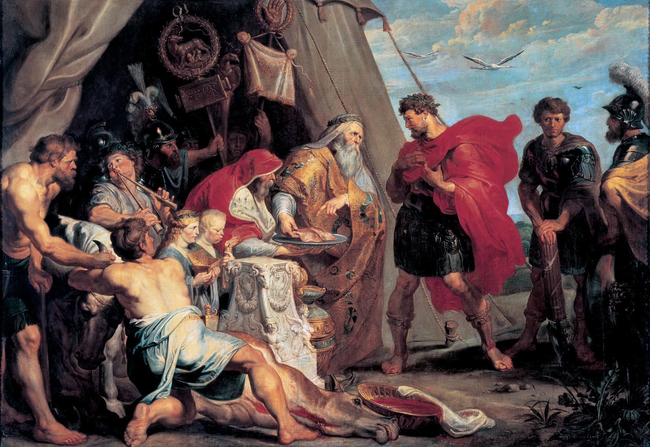 L'interprétation de la victime - Peter Paul Rubens