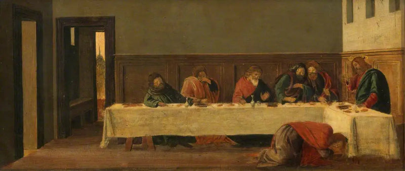 وليمة لدى سيمون (اللوحة الصغيرة، اللوحة الثانية) - ساندرو بوتيتشيلي