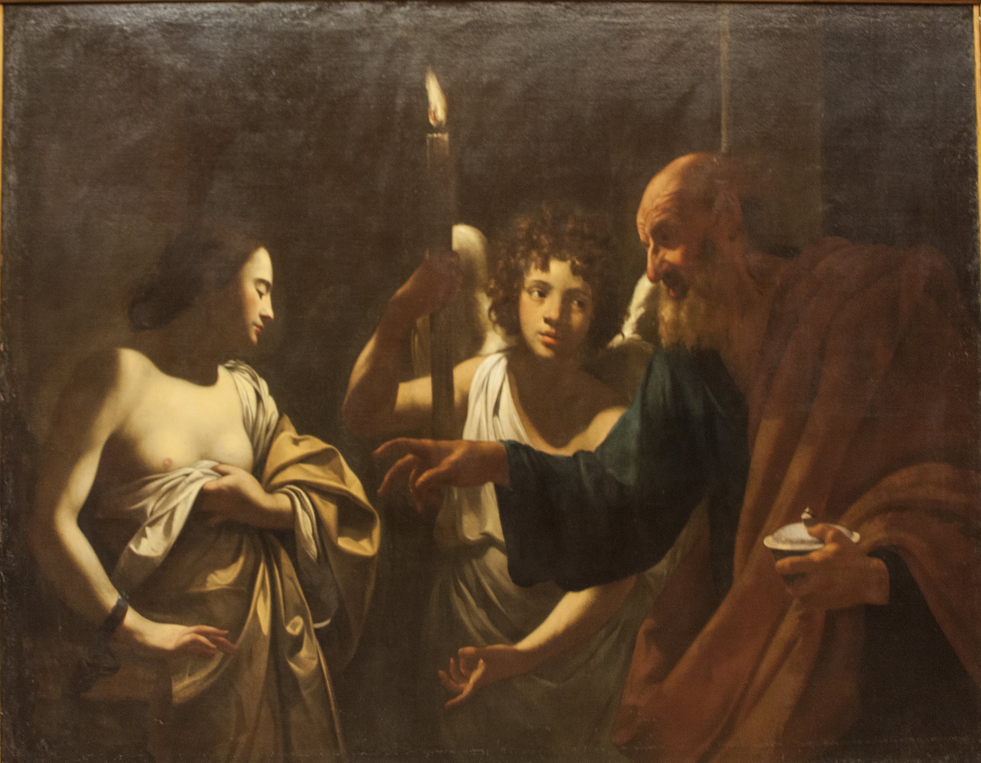 Saint Pierre visitant sainte Agathe emprisonnée - Simon Vouet