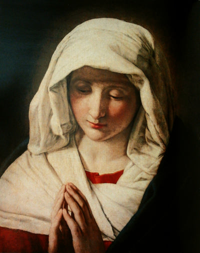 Vierge en prière. - Giovanni Battista Salvi