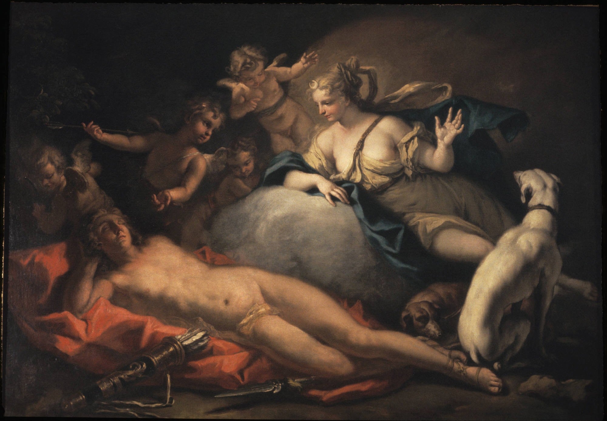 Diane et Endymion - Sebastiano Ricci - Alpha Reproduction