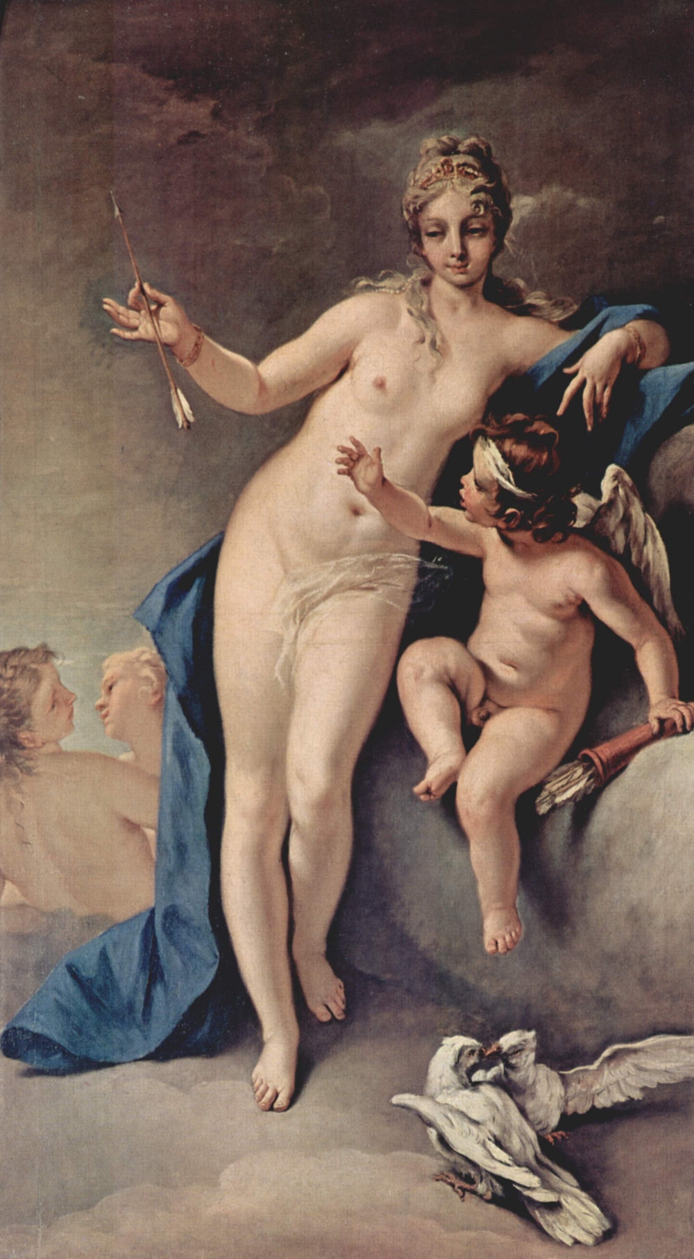 Vénus et Amour - Sebastiano Ricci - Alpha Reproduction