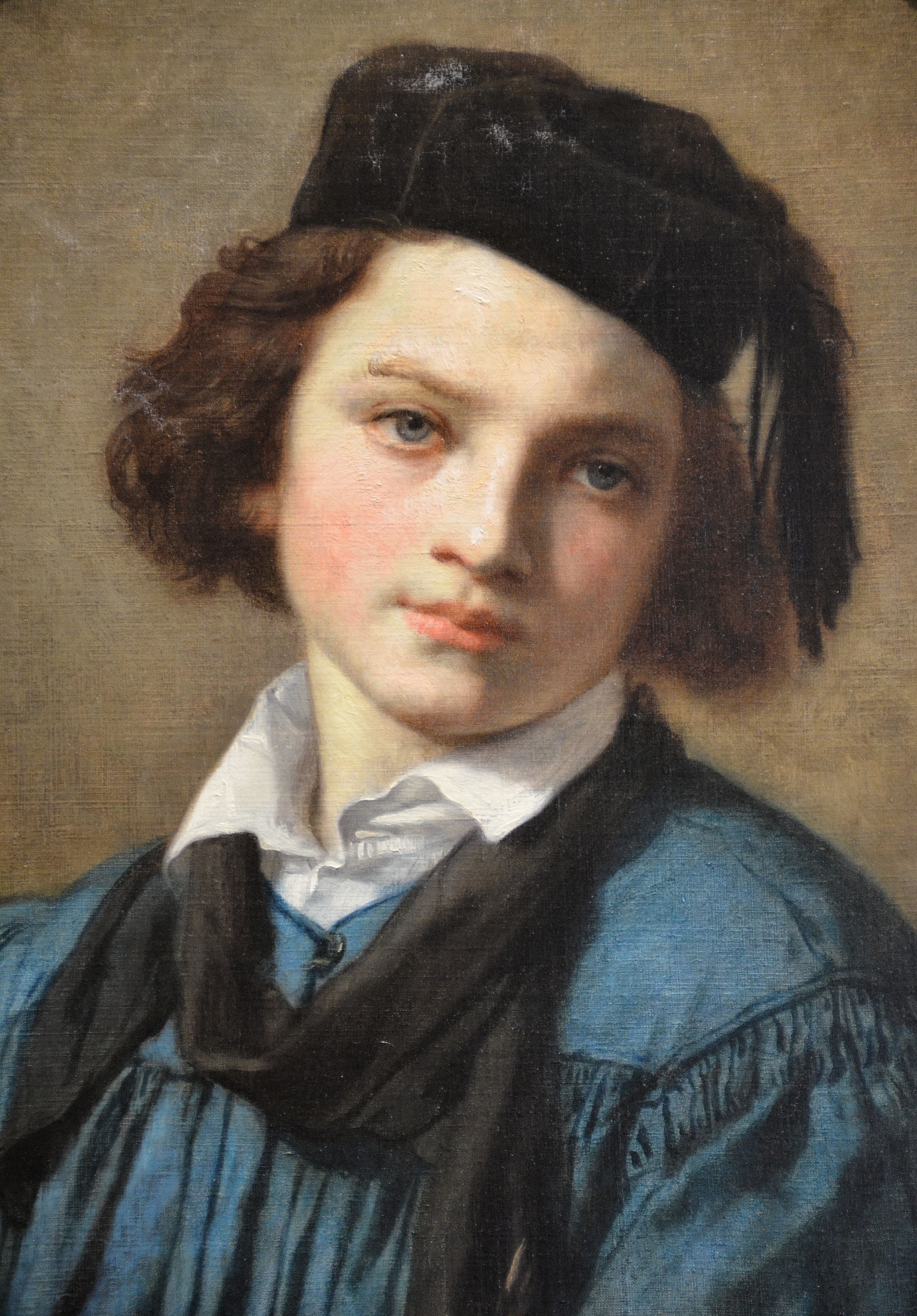 Portrait de jeune garçon - Thomas Couture