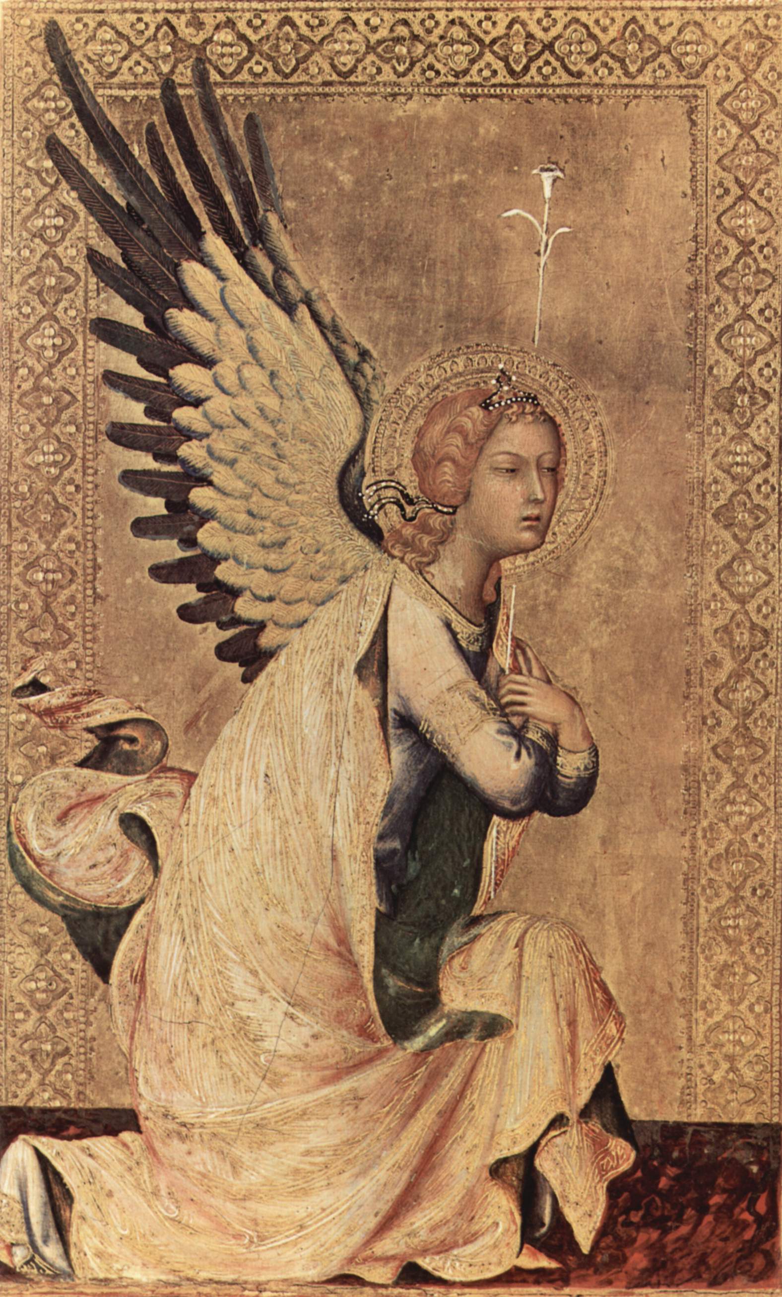 Ange de l’Annonciation - Simone Martini - Alpha Reproduction