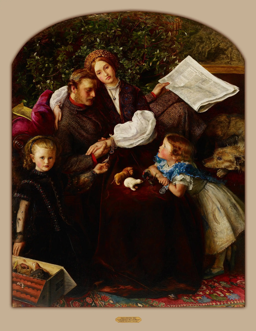Paix conclue - John Everett Millais - Alpha Reproduction