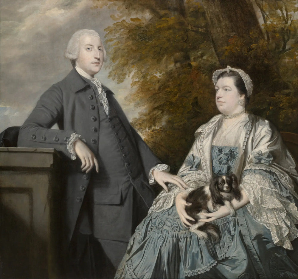 Portrait de M. et Mme Godfrey Wentworth - Joshua Reynolds - Alpha Reproduction