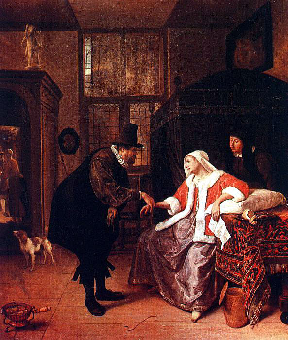 La visite chez le médecin (Alte Pinakothek) - Jan Steen
