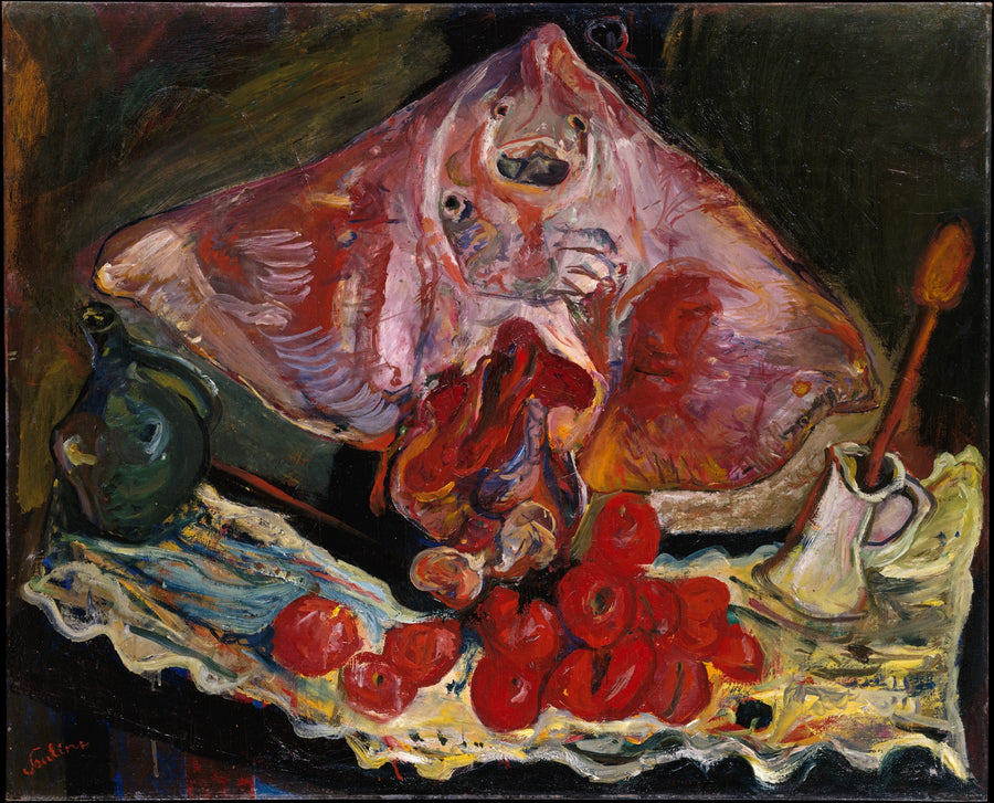 Still Life with Rayfish (1924) - Chaim Soutine