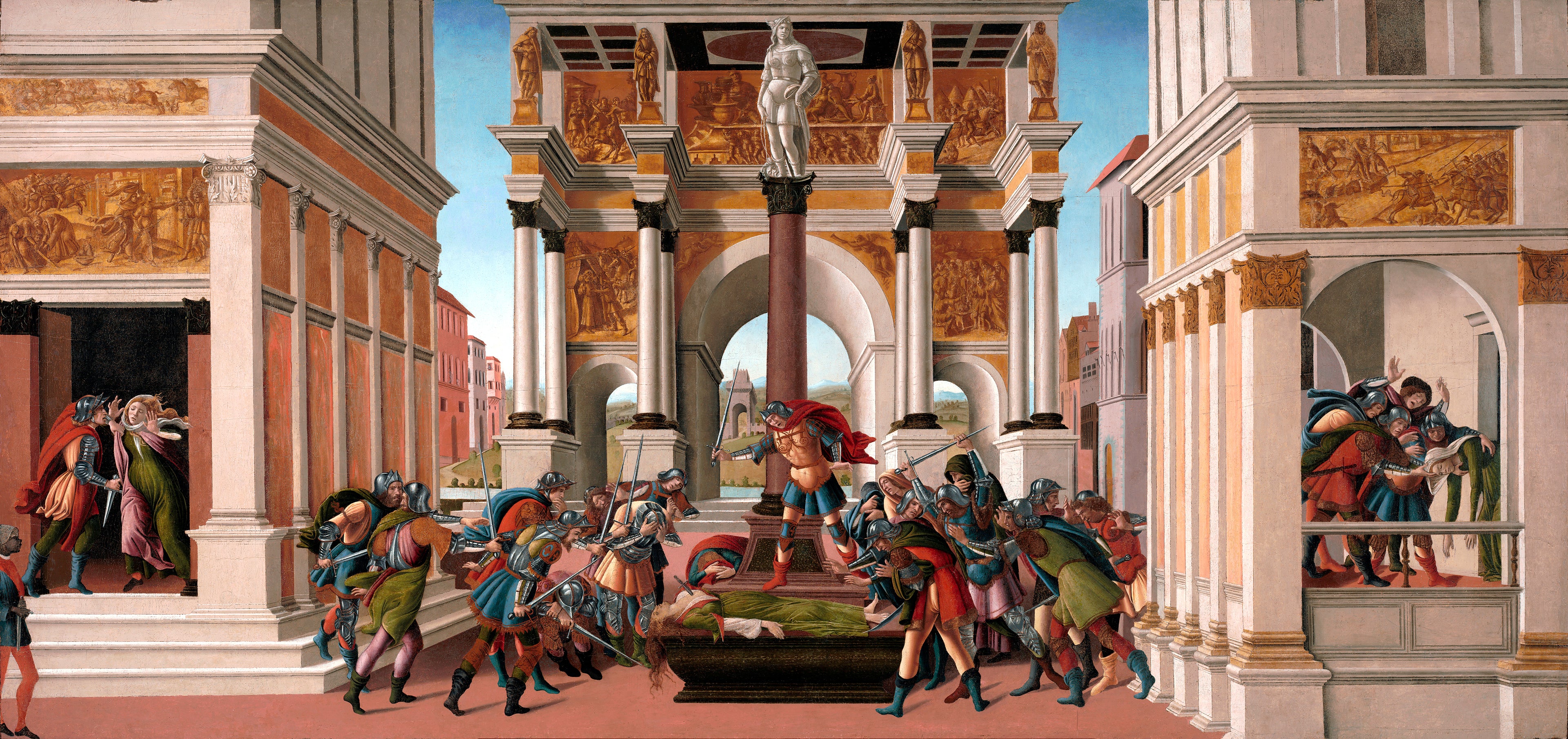 La Tragédie de Lucrèce - Sandro Botticelli