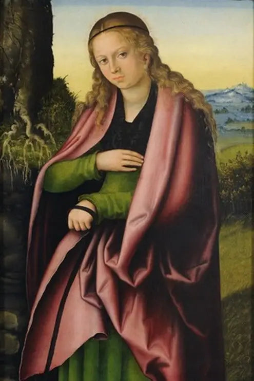 Sainte Marguerite - Lucas Cranach the Elder - Alpha Reproduction