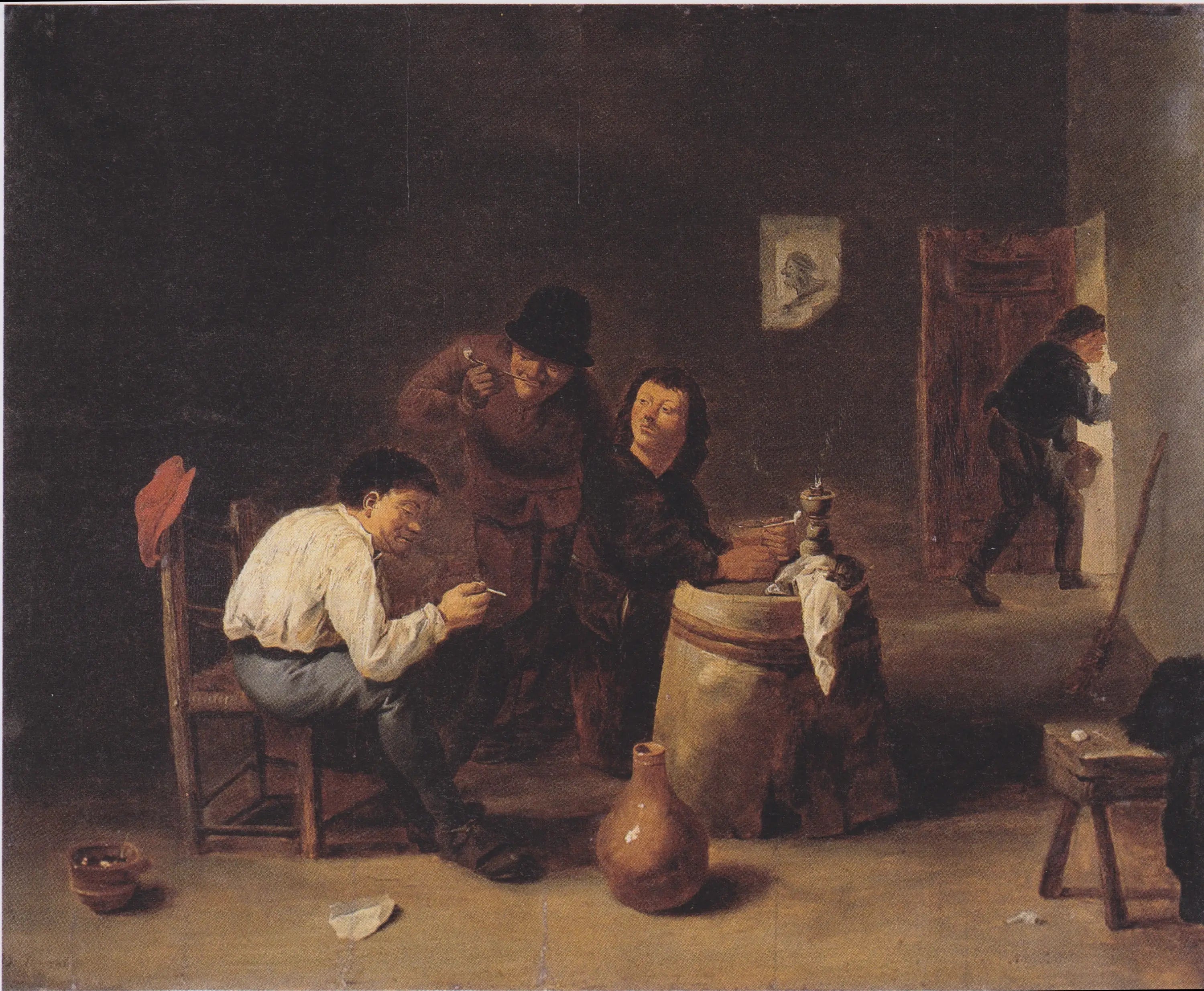Scène de taverne - David Teniers le Jeune - Alpha Reproduction